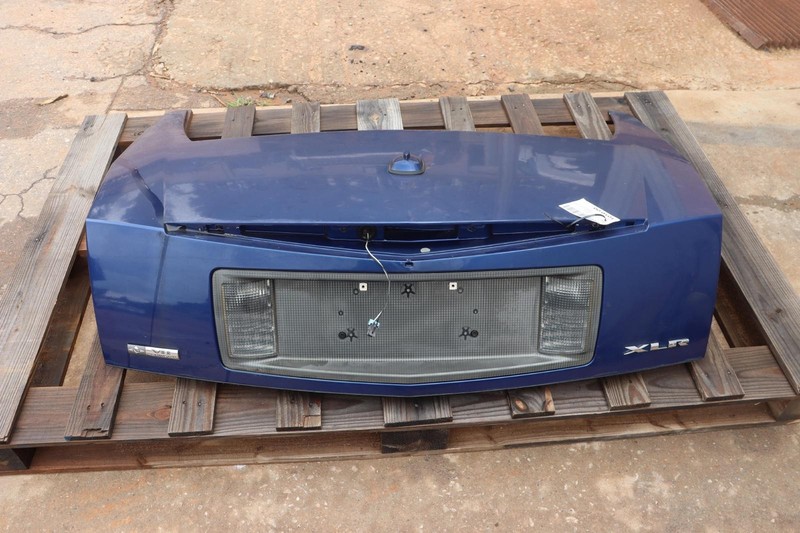 2004-2009 CADILLAC XLR REAR HATCH TRUNK TAILGATE DECK LID BLUE OEM