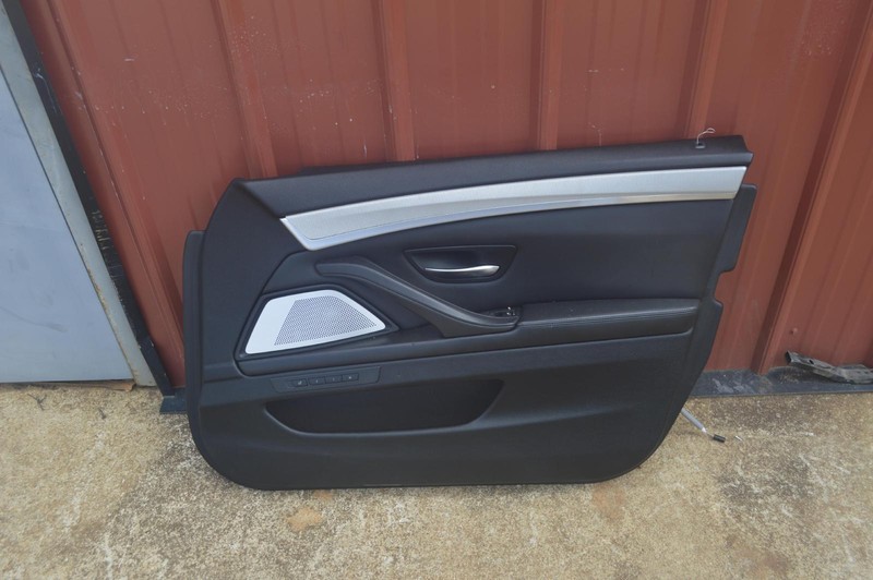 2013-2016 BMW M5 FRONT RIGHT SIDE DOOR PANEL TRIM COVER LEATHERETTE BLACK OEM
