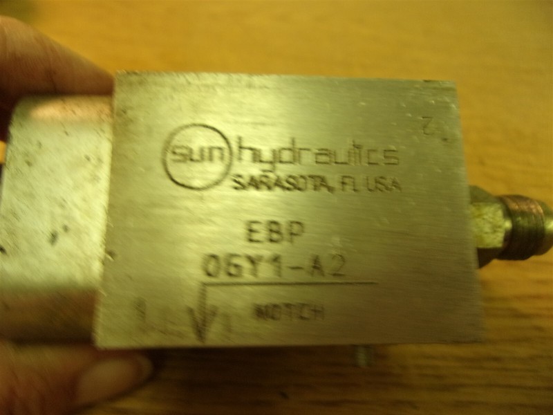 Sun Hydraulics EBP OG41-A2 Hydraulic Valve Manifold *FREE SHIPPING*
