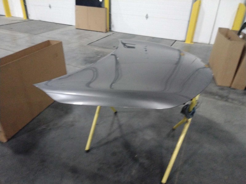 2015 Nissan Altima OEM Grey Hood Panel - Used, Light Scratches, 105K Miles
