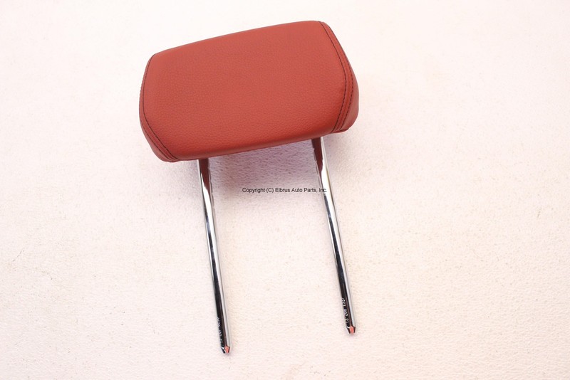 2013 2014 2015 BMW 335XI F30 SEDAN REAR OUTER RIGHT OR LEFT HEADREST LEATHER RED