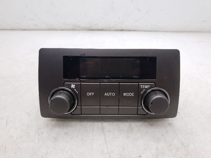 Temperature Control Front VIN W 5th Digit Hybrid Fits 08-10 Toyota Highlander