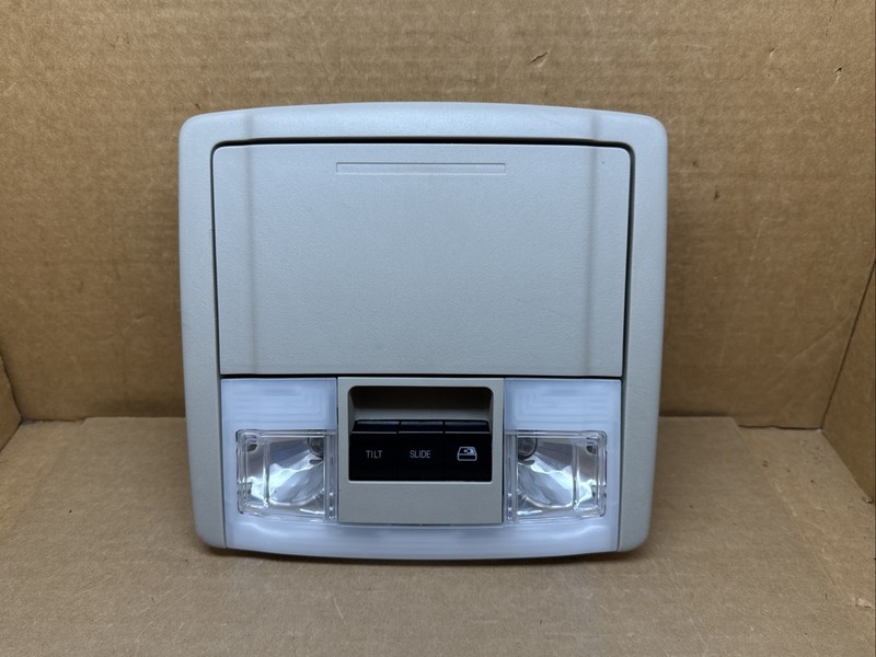 2009-2014 F150 F-150 Overhead Sun Roof Console Sunroof Back Glass Switch Stone