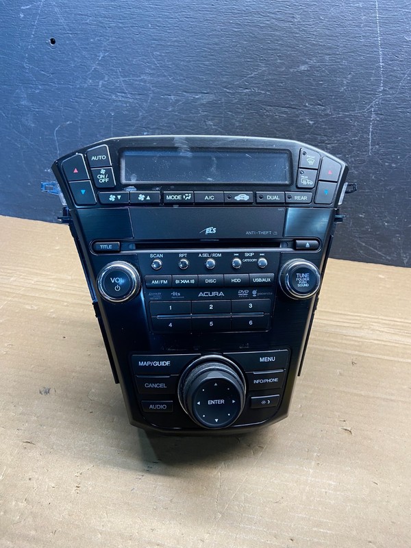 2010 to 2013 Acura Mdx Radio Stereo 6 CD Player Climate Control Pan OE AE4613 DG