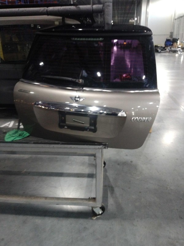2012 MINI COOPER OEM Silver Deck Lid Trunk Hatch Used 106K Miles NJ25-12685