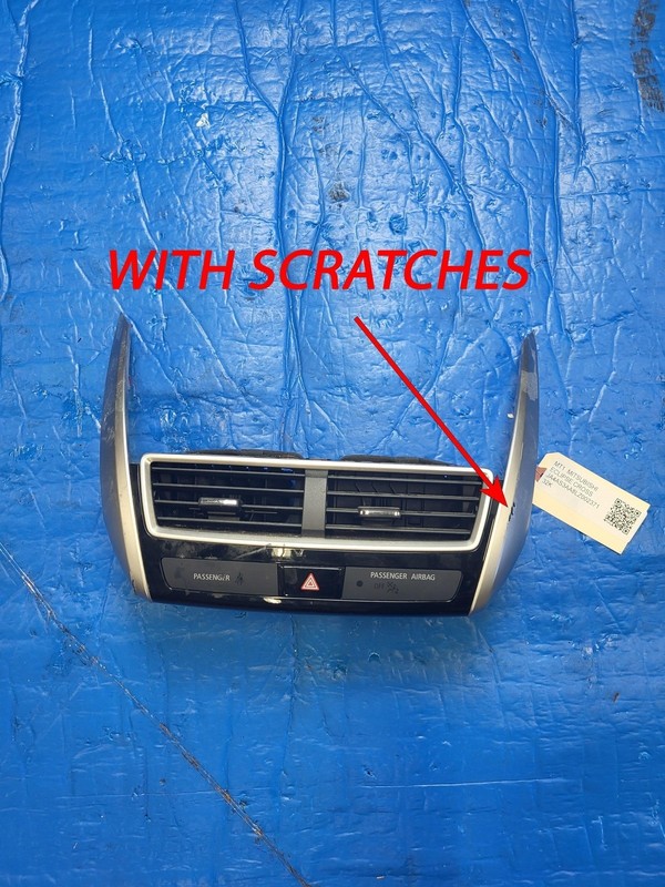 Used Oem Mitsubishi Dash Center Air Vent & Hazard Switch 2018-2020 Eclipse Cross