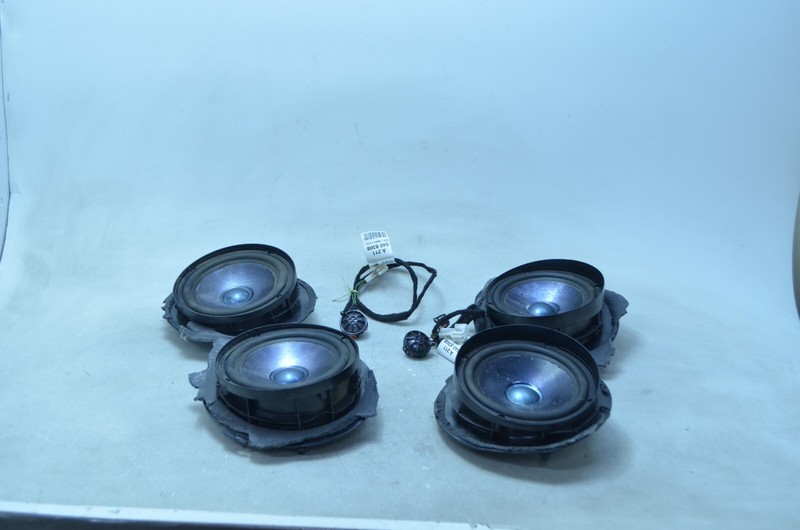 03-09 MERCEDES-BENZ W211 E500 INTERIOR SPEAKER SET OF 6 ITEMS OEM