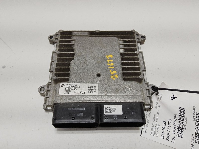 Engine ECM Electronic Control Module US Market 2.0L Fits 17-18 ELANTRA 3492469