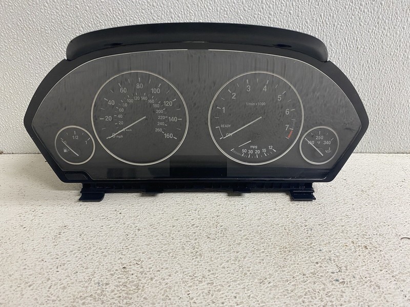 2014 BMW 320i Speedometer Gauge Cluster 4WD Sedan Auto 2.0 Turbo 9 232 894 115k