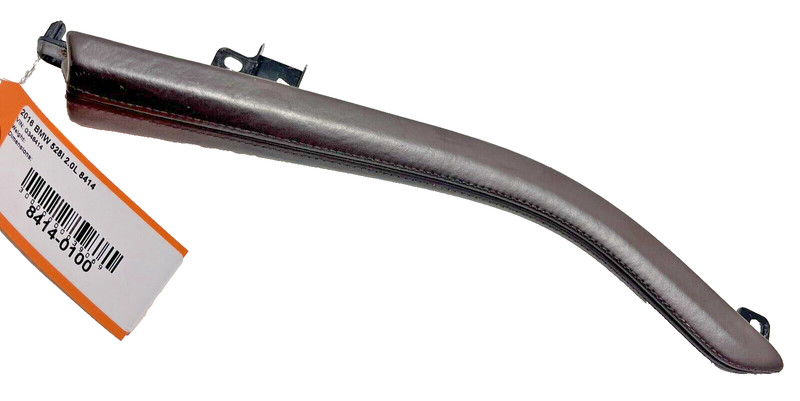 11-16 BMW 528i F10 Front Driver Side Center Console Edge Trim Molding OEM Brown