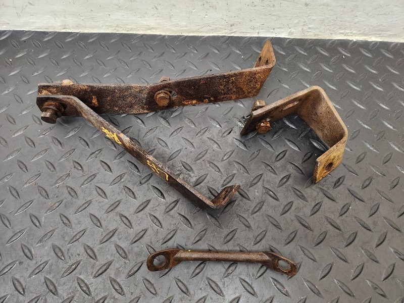(1963-1967) Chevy Corvette Left Driver Side REAR Bumper Bracket (Set Of 4) OEM