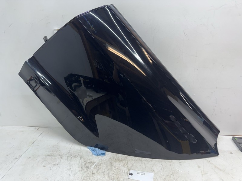 17-23 Tesla Model 3 Rear Driver Side Door Shell Left Black34052 Scratches