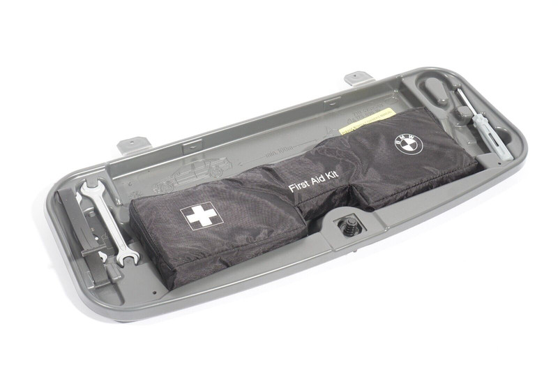 2002 - 2008 BMW 745I E65 FIRST AID KIT SET OF 8 OEM