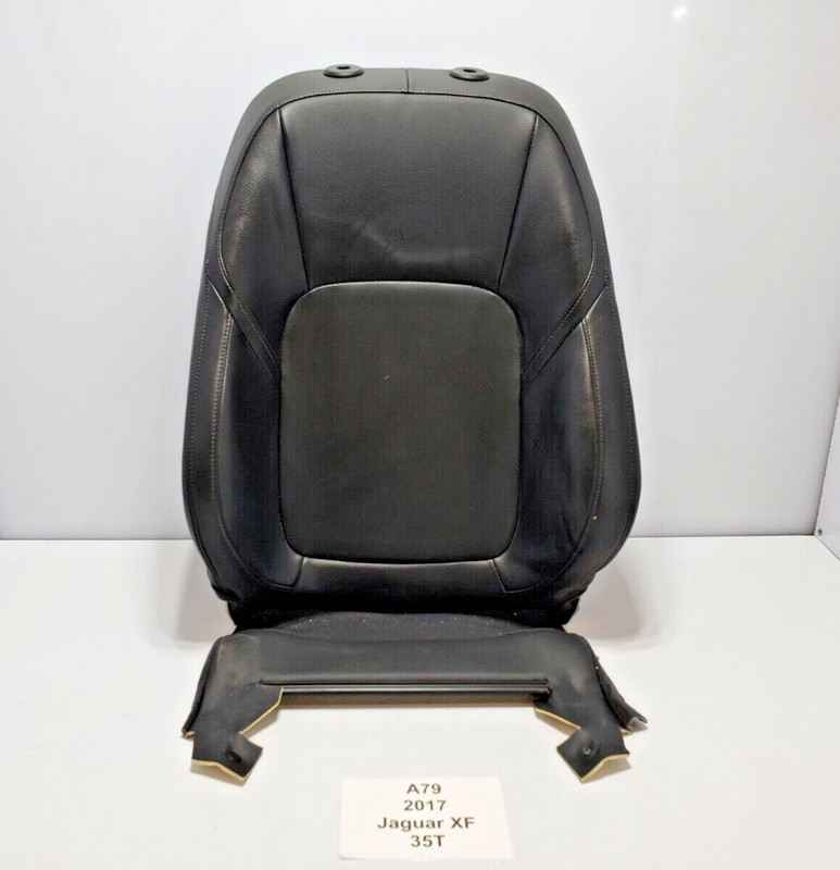✅ 16-20 OEM Jaguar XF Front Left Driver Side Top Upper Seat Cushion Black