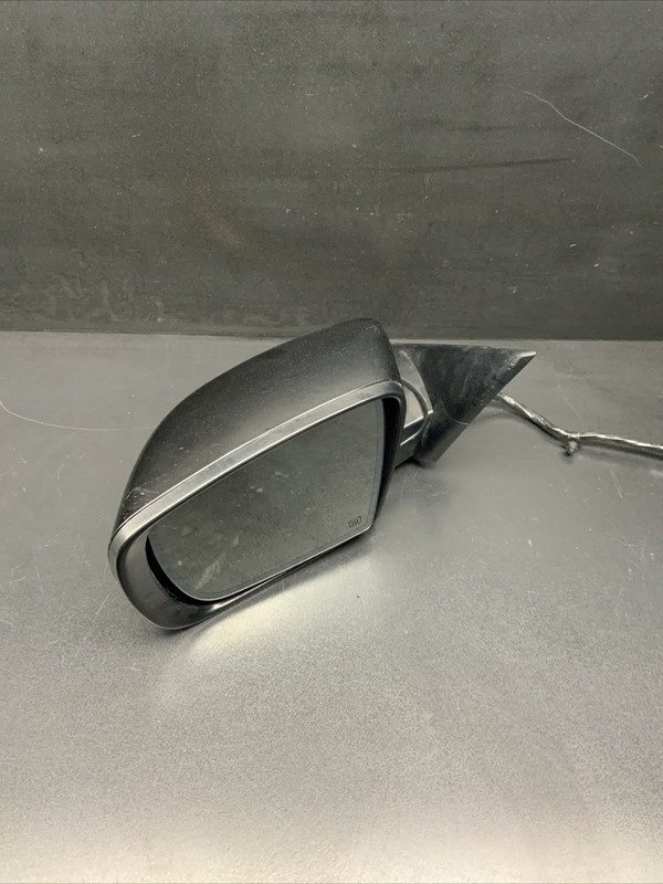 14-17 MASERATI GHIBLI LEFT DRIVER DOOR SIDE VIEW MIRROR HEATED OEM BLACK