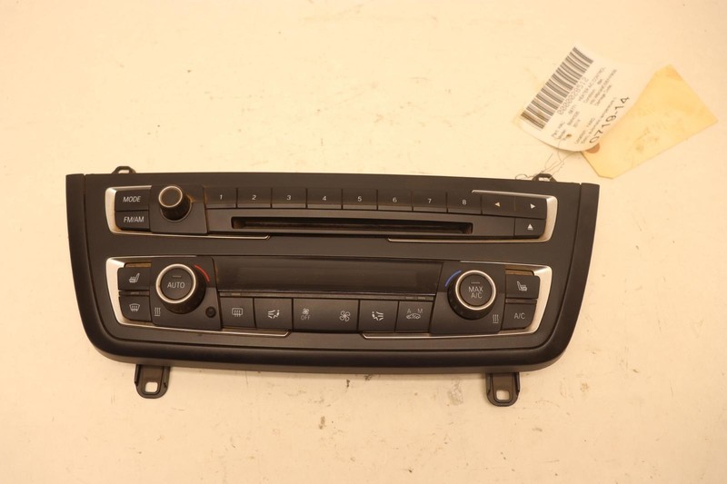 2012-2014 BMW 335I F30 SEDAN RADIO A/C HEATER CLIMATE TEMPERATURE PANEL OEM