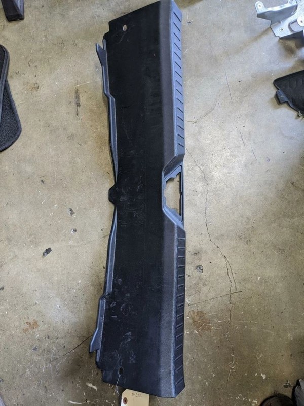 Trunk End Sill Plate 2018 Mazda 3 BJT6-6889X 2014 - 2017 X