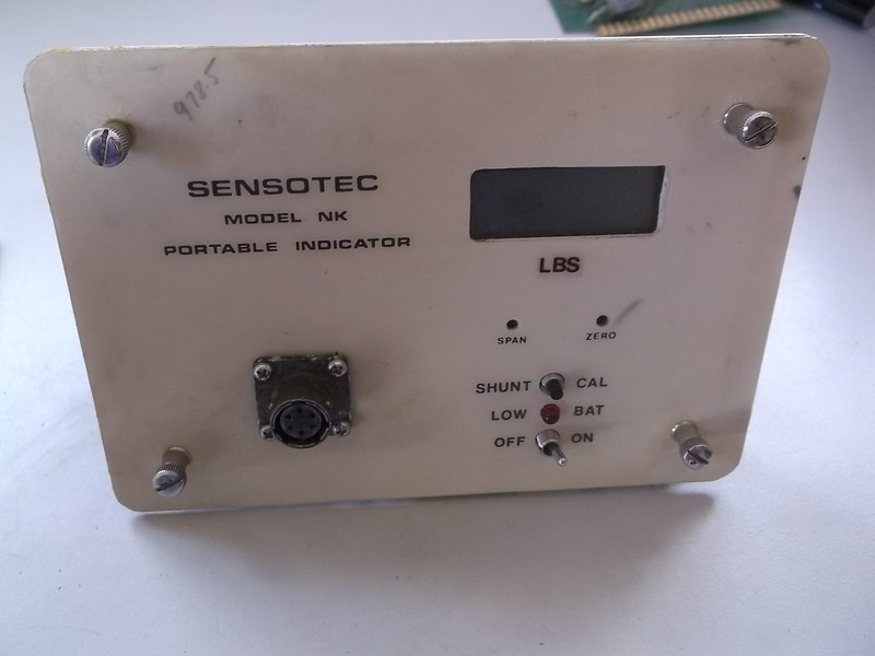 Sensotec Model NK Portable Indicator *FREE SHIPPING*