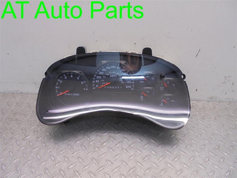 06 07 08 09 CHEVROLET TRAILBLAZER SPEEDOMETER CLUSTER OEM 25937733