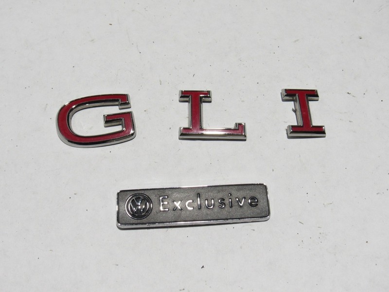 Volkswagen Jetta GLI 2022 Rear Trunk Lid Emblem Logo Badge 18-25 *