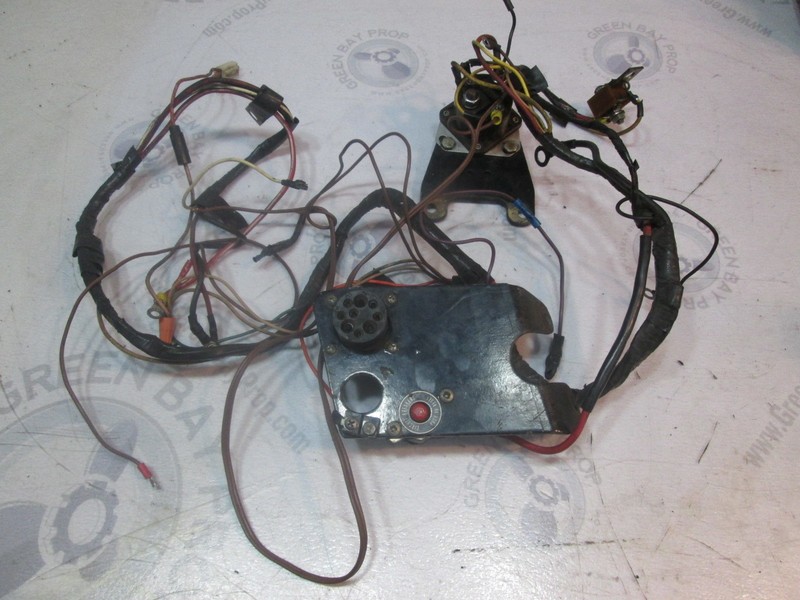 260 Mercruiser 1978 Stern Drive Engine Wiring Harness and Starter Solenoid