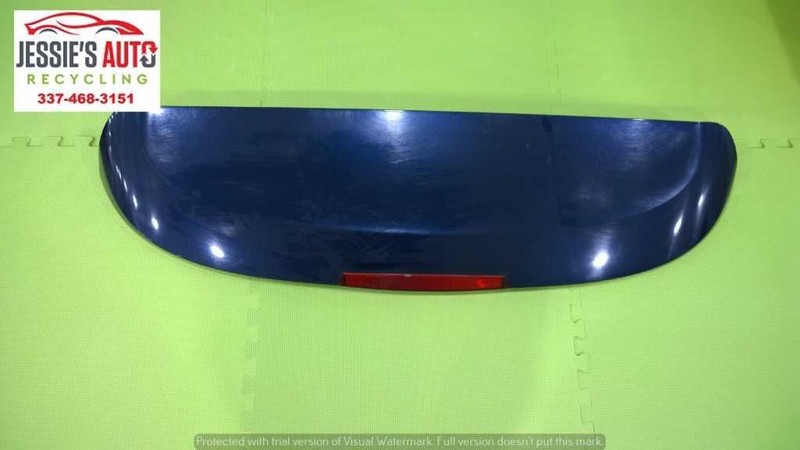 08 09 VUE XE 2.4L HYBRID AT REAR SPOILER OEM 2172-134