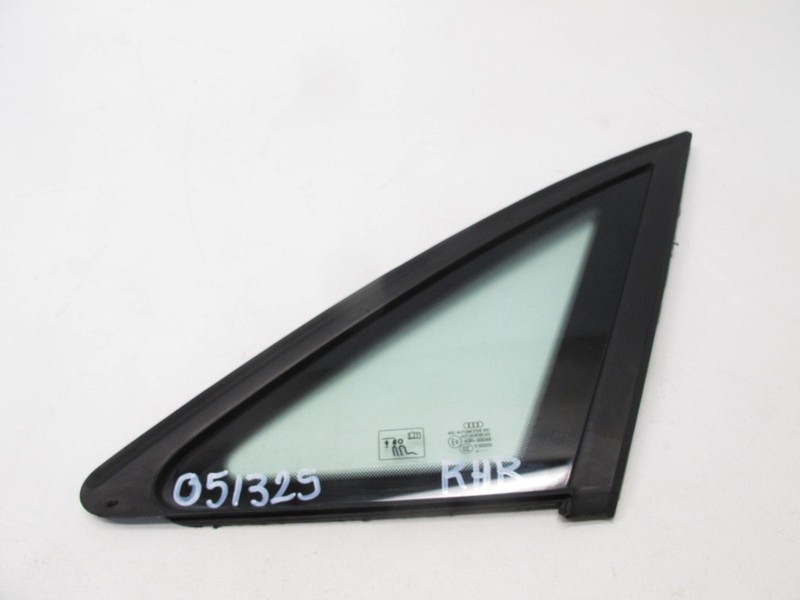 09-16 AUDI B8 A4 S4 RS4 SEDAN REAR RIGHT PASSENGER QUARTER WINDOW GLASS OEM 0511