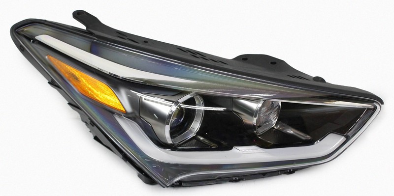 OEM Right Passenger Side HID Headlamp For Hyundai Santa Fe (3.3L) 92102-B8630