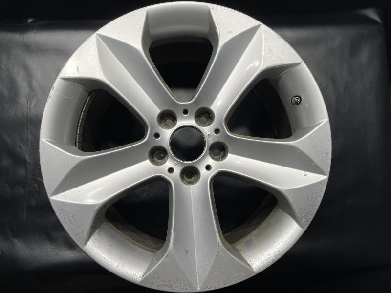 2008-2009 BMW X6 19X9 ALLOY 5 WIDE GROOVED SPOKE SCRATCHES 51397