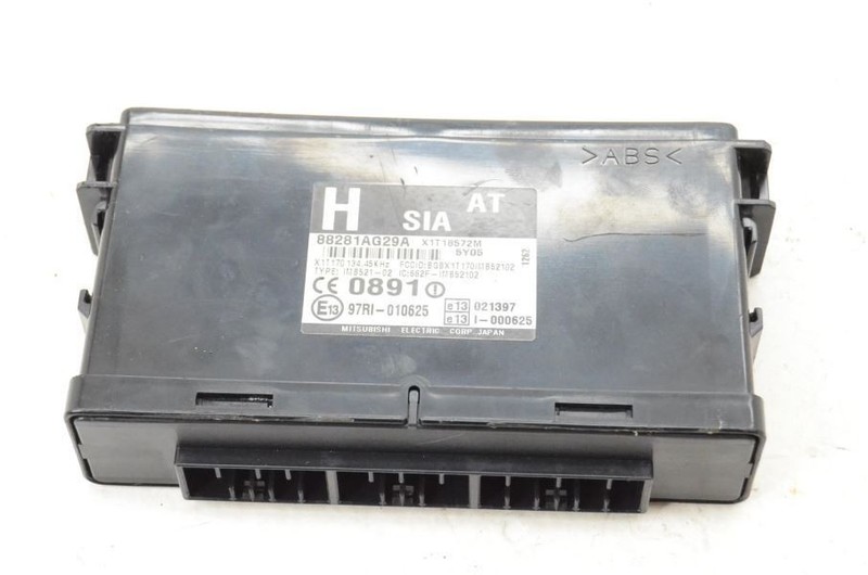 2005-2007 Subaru Outback 2.5L Non Turbo Theft and Locking Module 88281AG29A