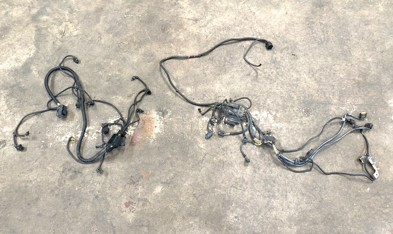 13 14 BMW X3 F25 XDRIVE35I N55 ENGINE MOTOR WIRE WIRING HARNESS OEM A0.63