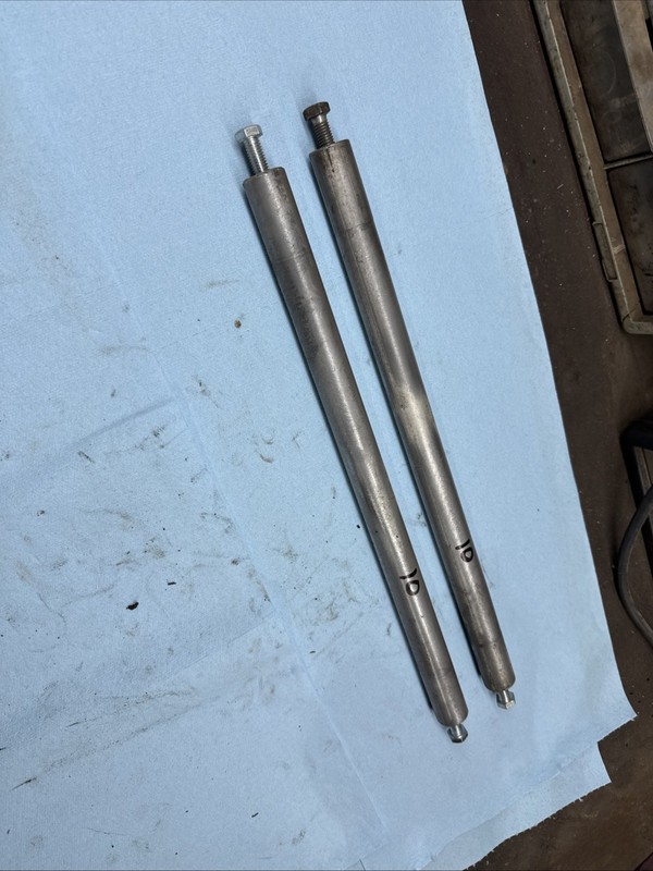 1976 Sno-jetSno Jet SST 440 433 vintage Snowmobile Rear Suspension Skid Shafts