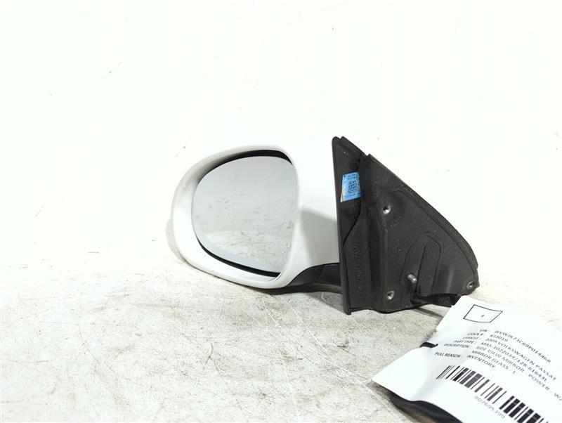 2009 Volkswagen Passat Left Door Mirror Assembly White 547926 154K Miles
