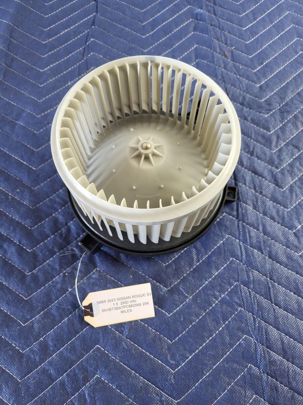 Used Oem Nissan Heater HVAC Blower Motor for 2021-2025 Rogue 1.5L FWD