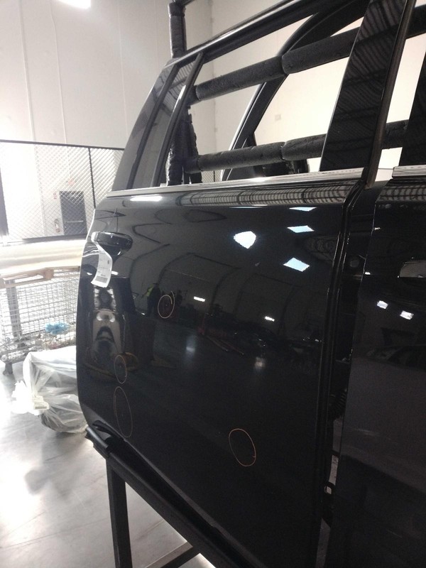 2016 Chevrolet Suburban 1500 Rear Right Door Black Used 2 Dings/Scratches