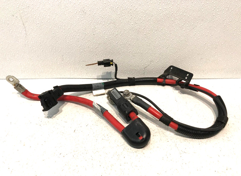 02-08 BMW E65 E66 745LI 745I 750I - REAR TRUNK BATTERY POSITIVE TERMINAL CABLE