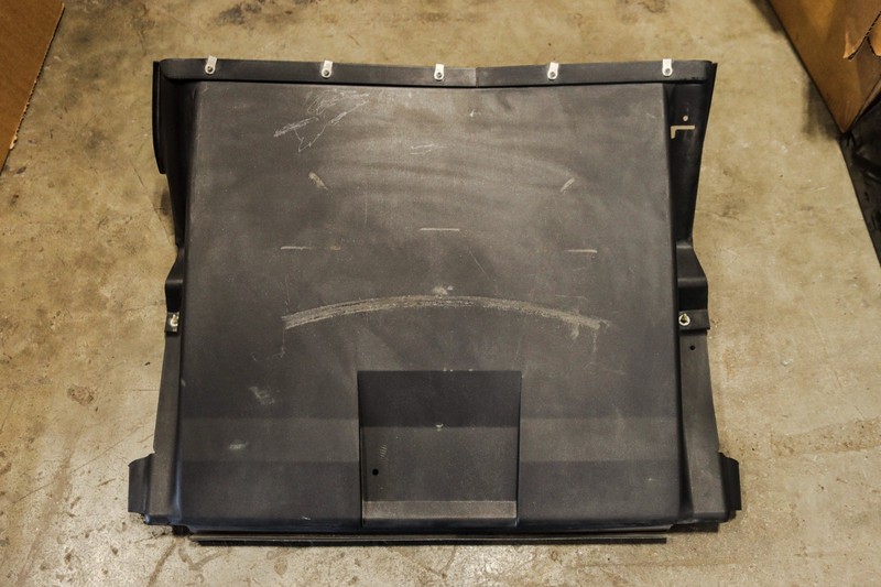 1997-2004 Chevrolet Corvette C5 Lower Radiator Air Deflector Shield OEM 10254256
