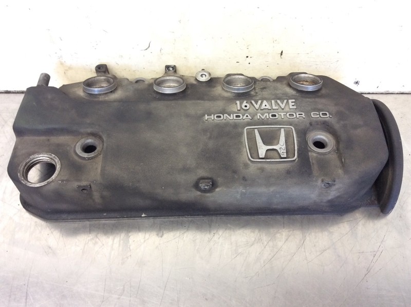 92-93 Civic 1.5L Engine Cylinder Head Valve Cover Rocker Arm Cam Lid Used OEM