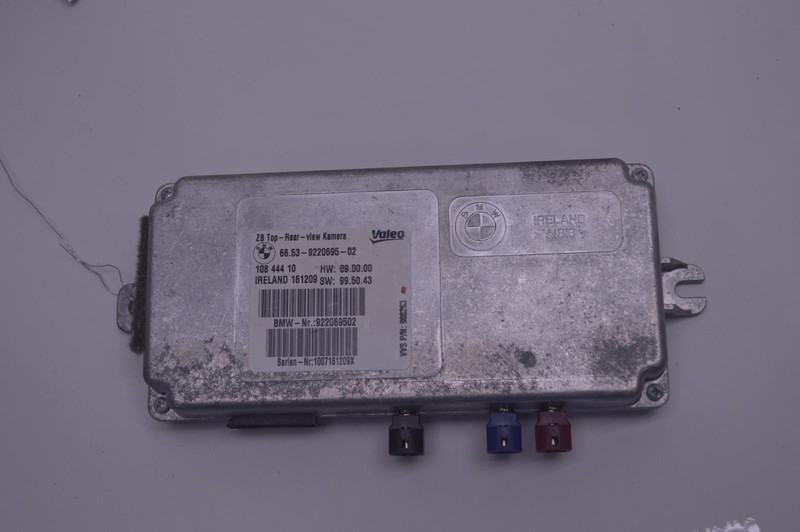 2007-2013 BMW X5M REAR VIEW SURROUND TOP BACK UP CAMERA MODULE UNIT VALEO OEM