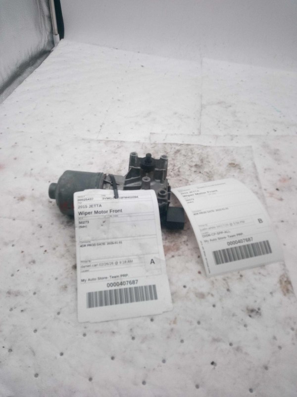 2015 Volkswagen Jetta Wiper Motor OEM Grey 5C7955113D 120K Miles