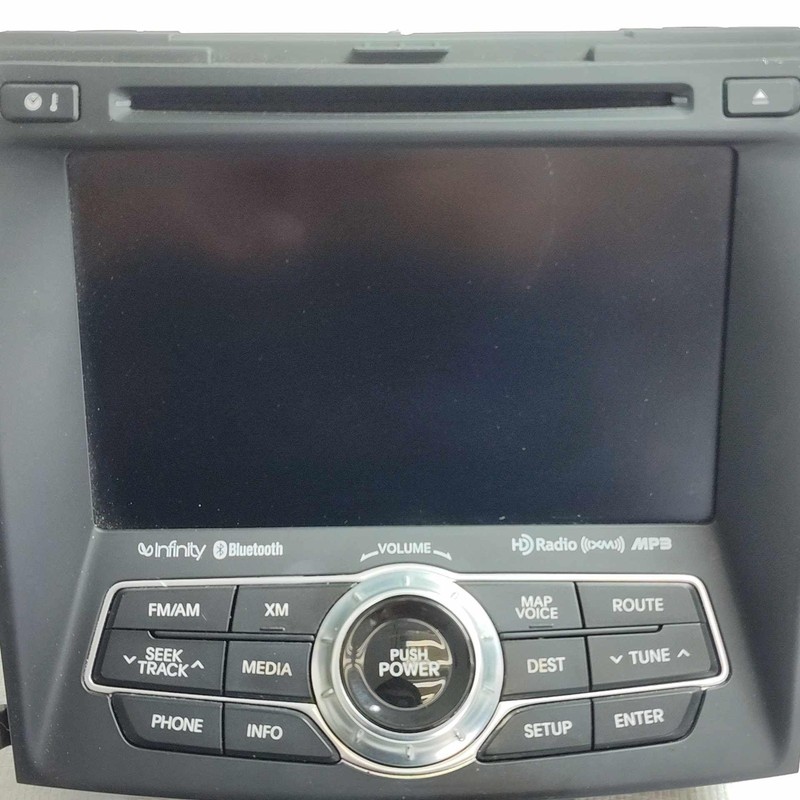 2013 Sonata Hybrid Radio Receiver Navigation Display Screen P/N 965604R706
