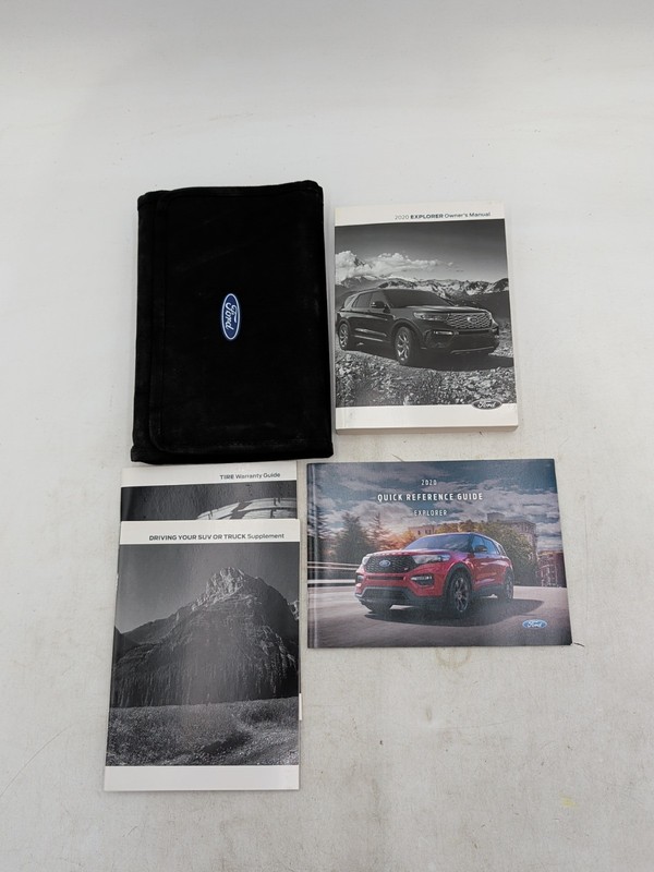 2020 Ford Explorer Owners Manual Set With Case Plus Free Shipping