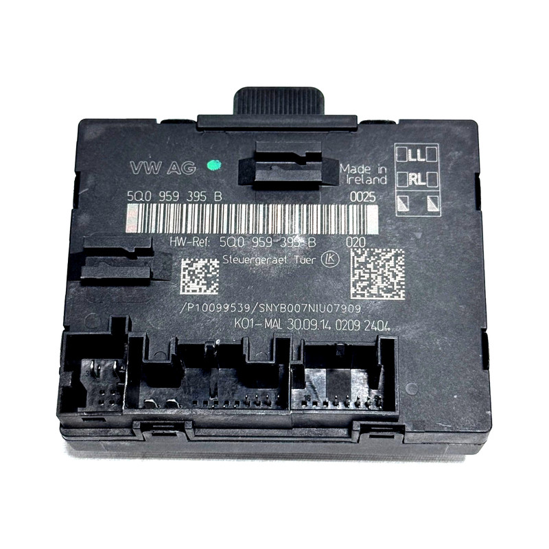 📌 2015 AUDI A3 QUATTRO REAR RIGHT SIDE DOOR CONTROL MODULE UNIT 5Q0959395B OEM