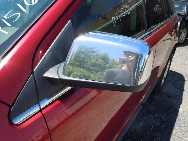 2007-2009 Lincoln MKX Power Door Mirror Driver Left Heated Manual Fold Chrome