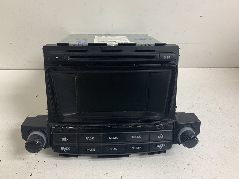 2016-2017 Hyundai Tucson NON-NAV 96180-D3100 Radio Stereo Menu Display Screen