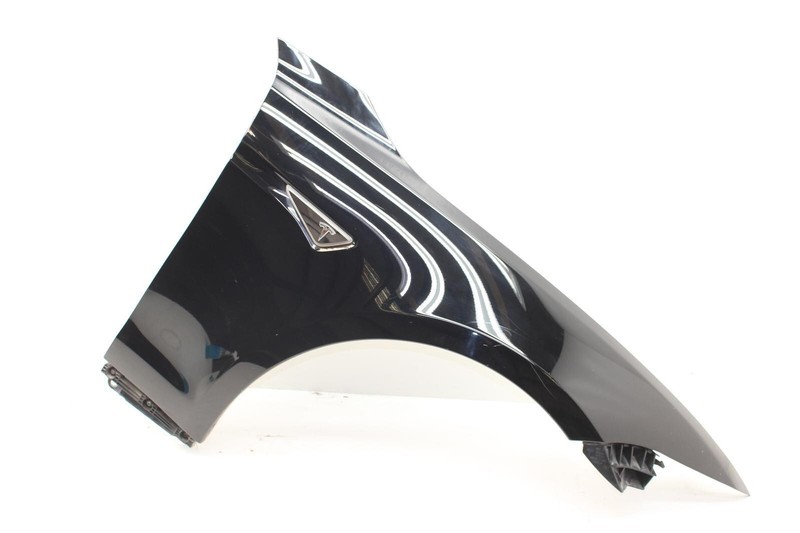 12-16 Tesla Model S Black Passenger Right Front Fender