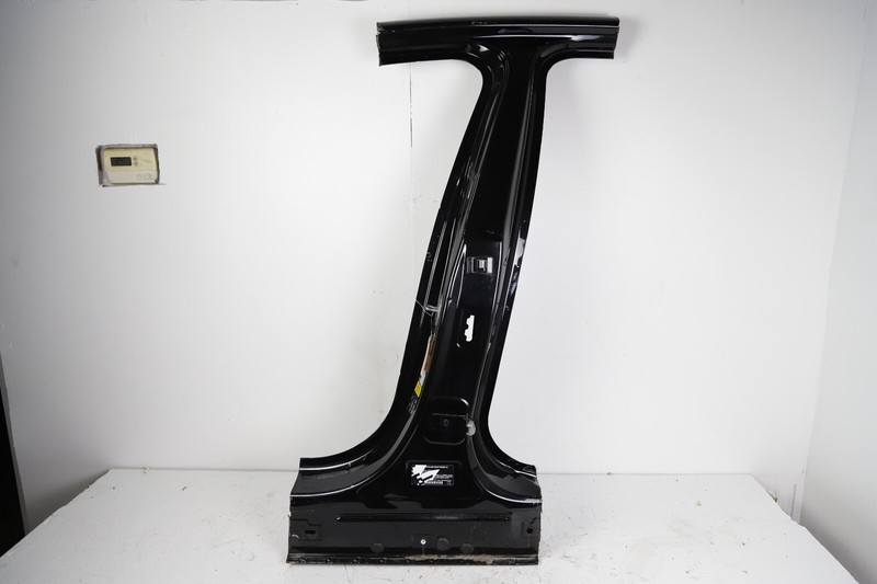 2017-2020 BMW 540 530 G30 LEFT DRIVER SIDE CENTER B PILLAR CUT BLACK OEM
