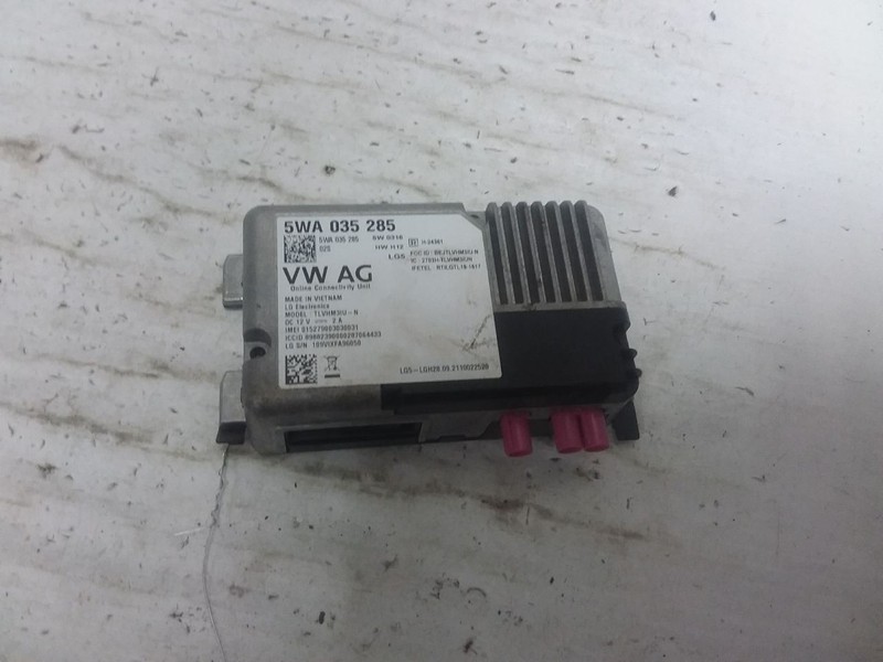 Communication Telematic Control Module Dash Mounted Fits 21-23 TIGUAN 5WA035285