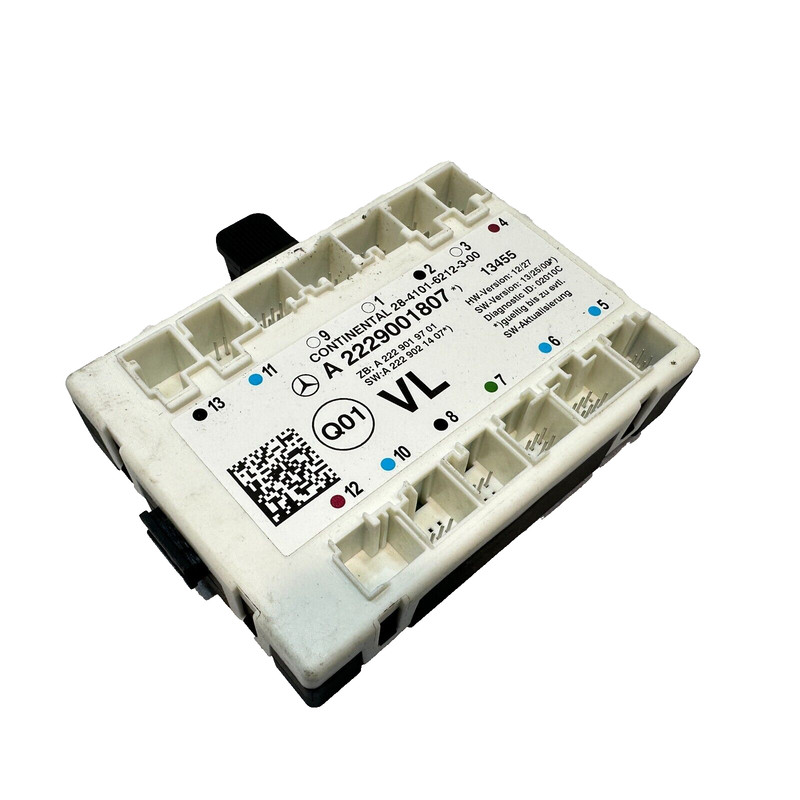 MERCEDES S550 W222 SEDAN FRONT DRIVER DOOR WINDOW CONTROL MODULE OEM 2014 - 2017