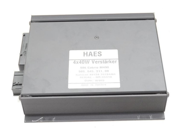 1999-2002 PORSCHE BOXSTER 986 2.5L RADIO AMPLIFIER 986.645.311.00